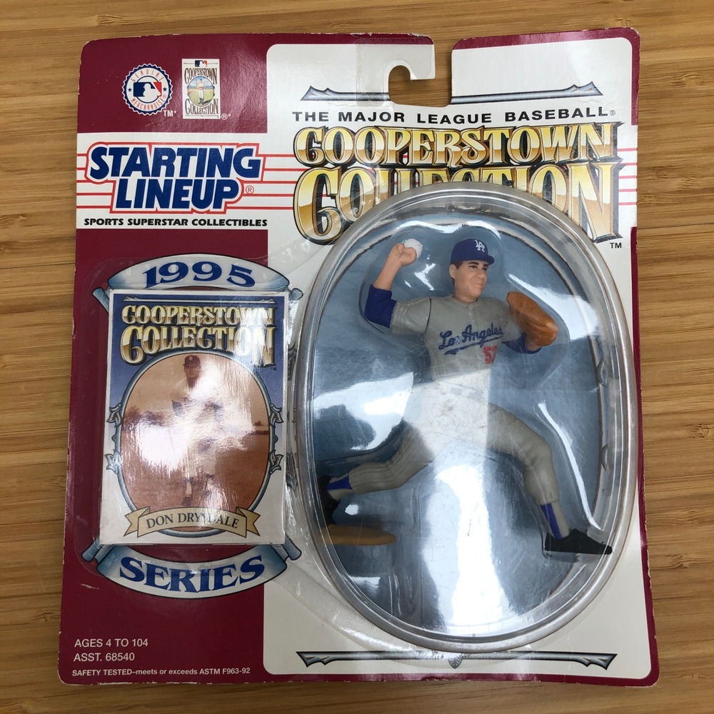 Kenner Starting Lineup Don Drysdale 1995 Cooperstown LA Dodgers Figure